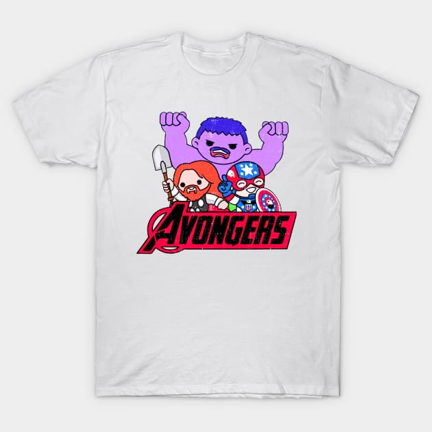 avongers T-Shirt by Primitive Podcast